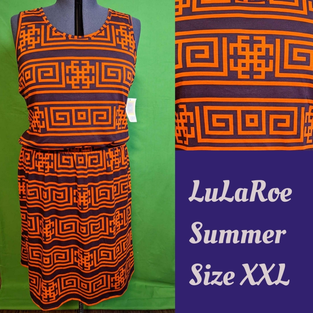 🟠3/$30 - NWT LuLaRoe Summer sleeveless dress